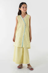 Stitched Embroidered Lawn Shirt + Flared Pant