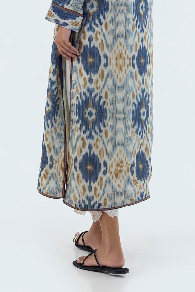 Stitched Solid Embroidered Culotte