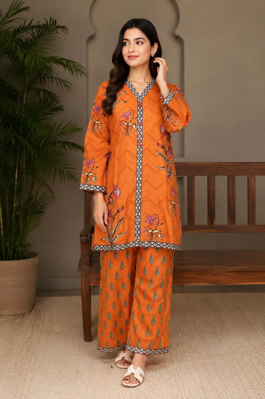 Stitched Viscose Shirt + Shalwar