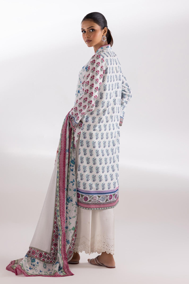 Stitched Printed Cambric Shirt