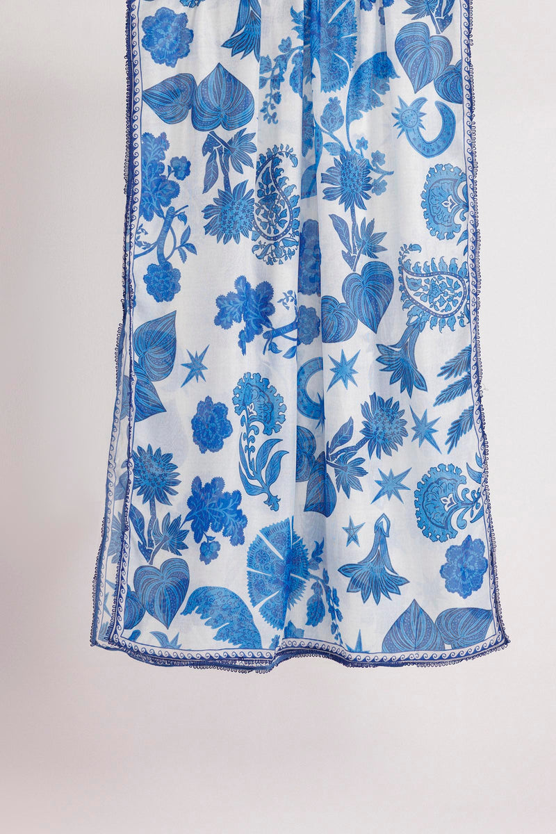 Digital Woven Net Dupatta