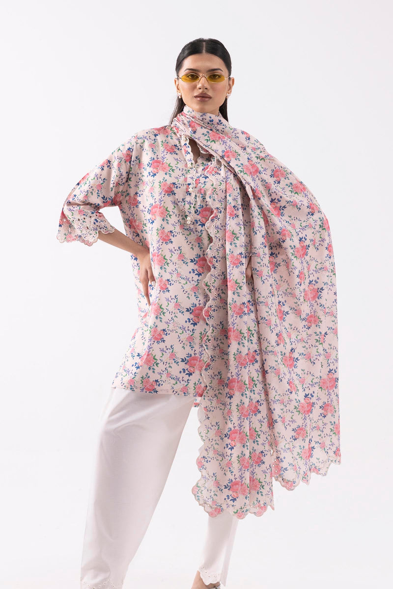 Stitched Embroidered Shirt