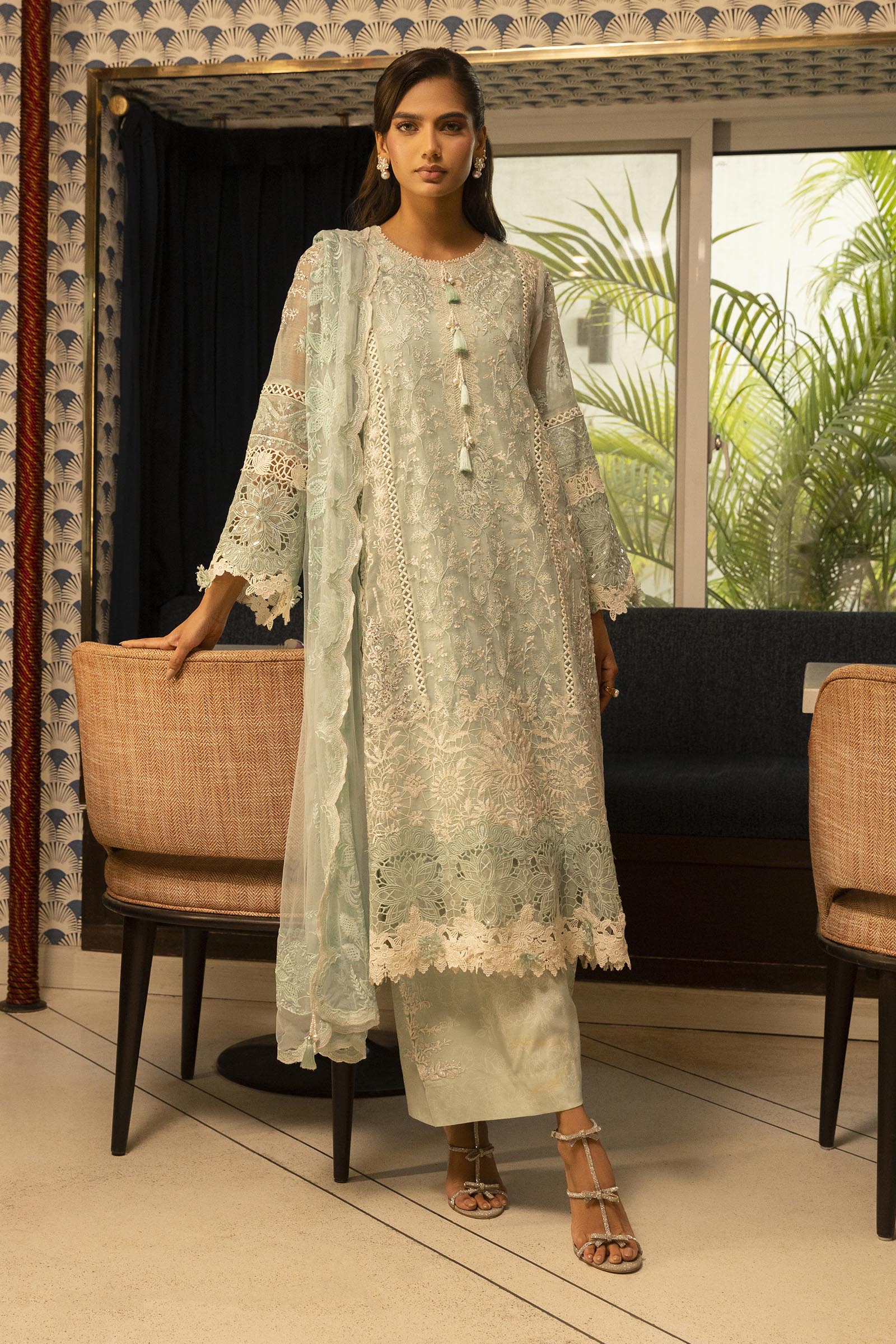 Stitched Exclusive Embroidered Suit