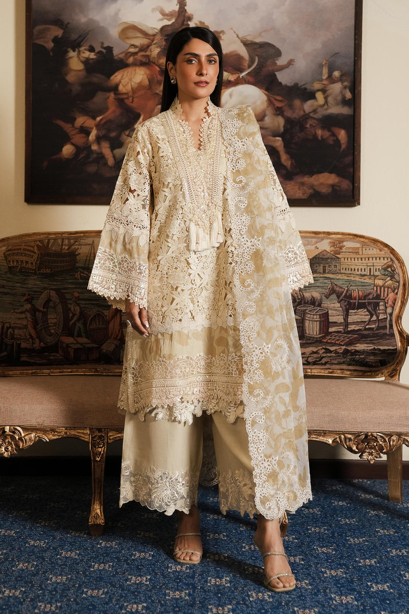 Stiched Raw Silk Shirt + Culotte