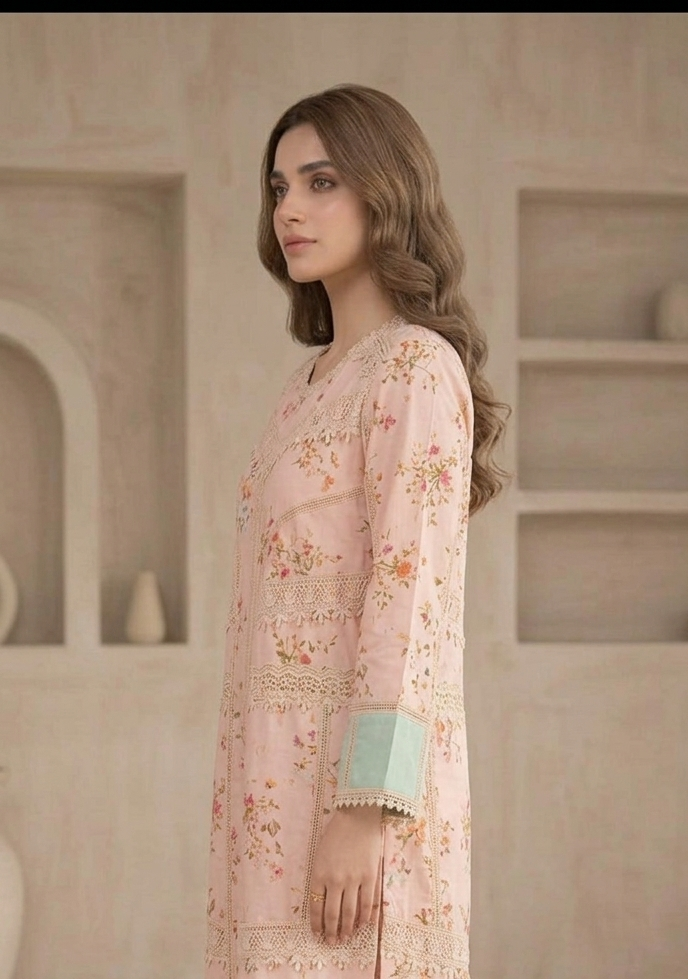 Stitched Luxury Printed Shirt + Bottom