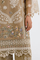 Stitched Embroidered Lawn Shirt+ Shalwar