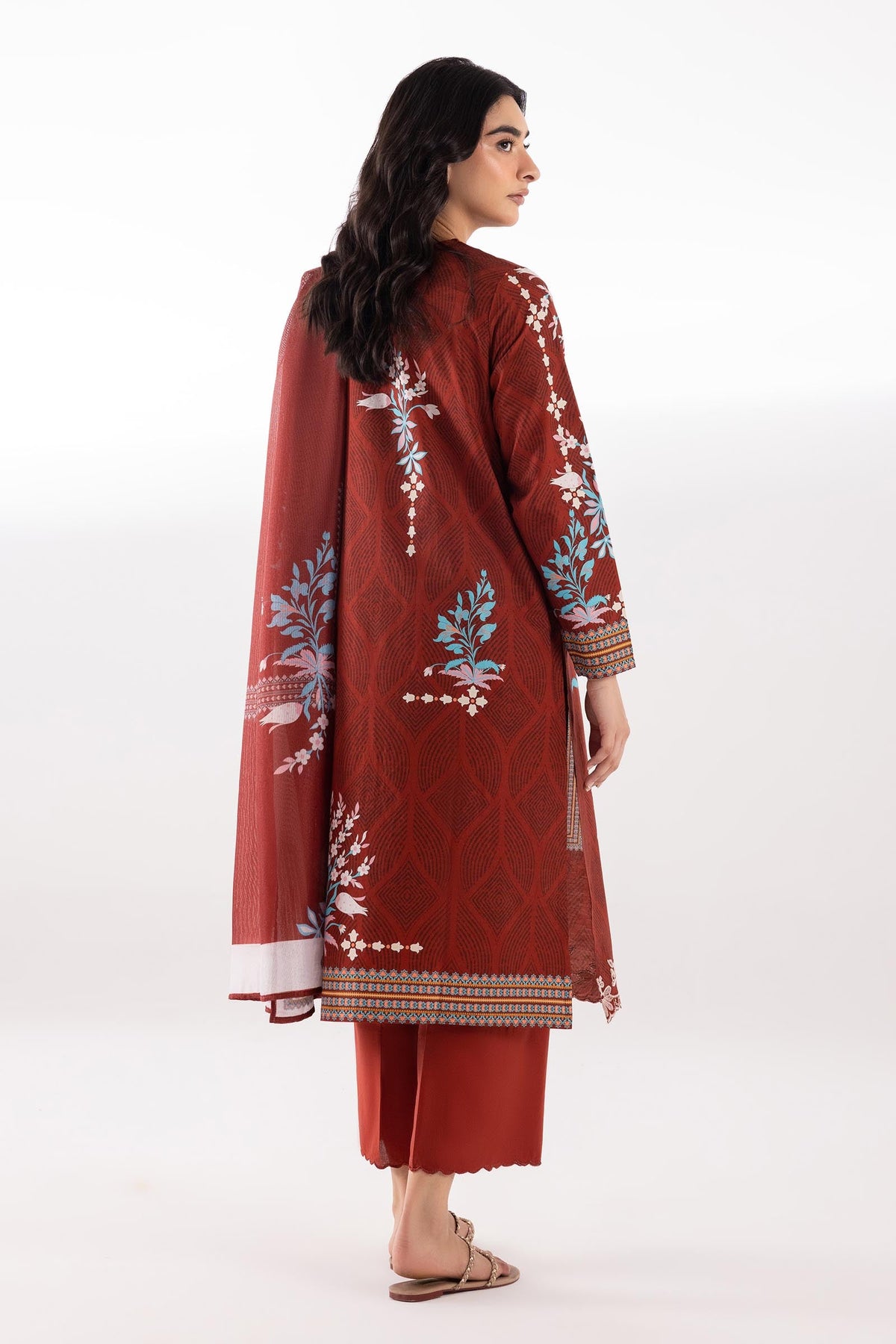 Stitched Printed Lawn Suit