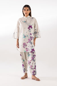 Stitched Printed Lawn Shirt + Shalwar