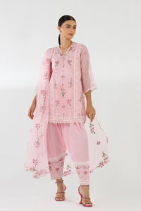 Stitched Embroidered Muzlin Suit