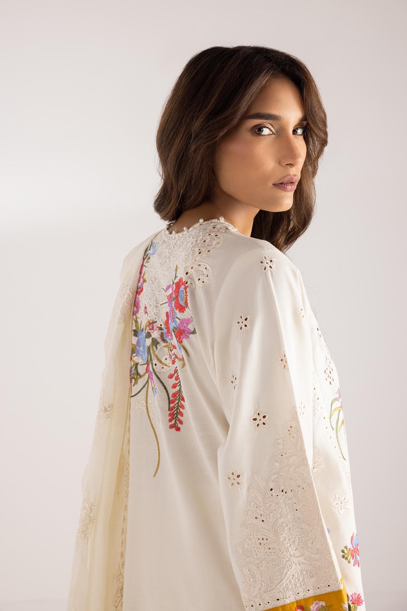 Stitched Multi Printed Shirt