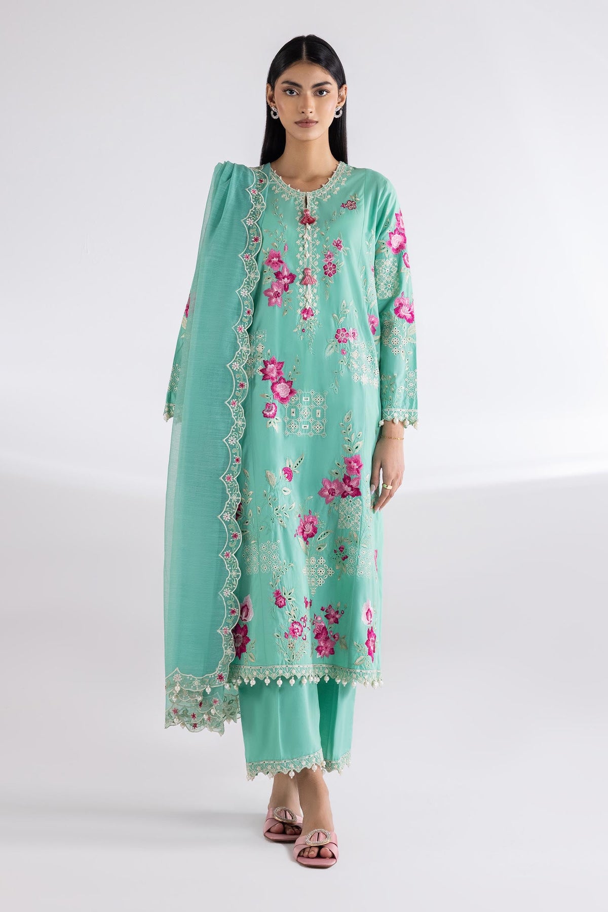 Stitched Lawn Culotte