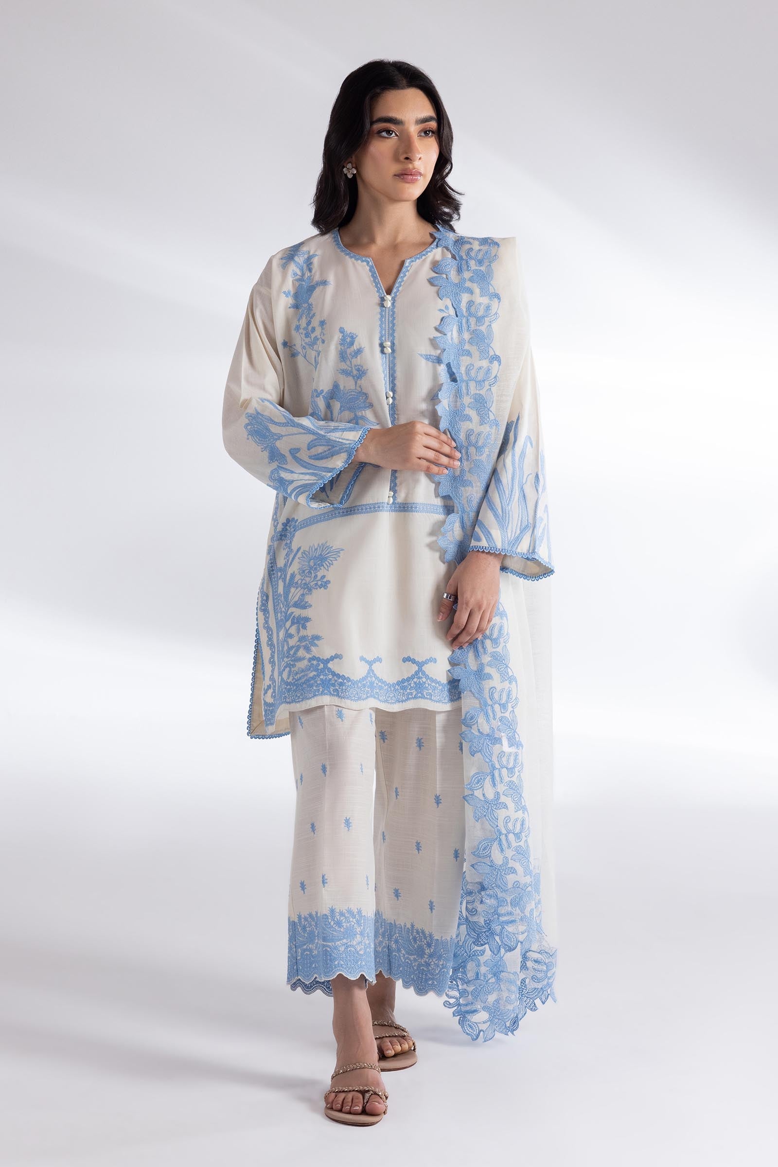 Stitched Embroidered Signature Shirt