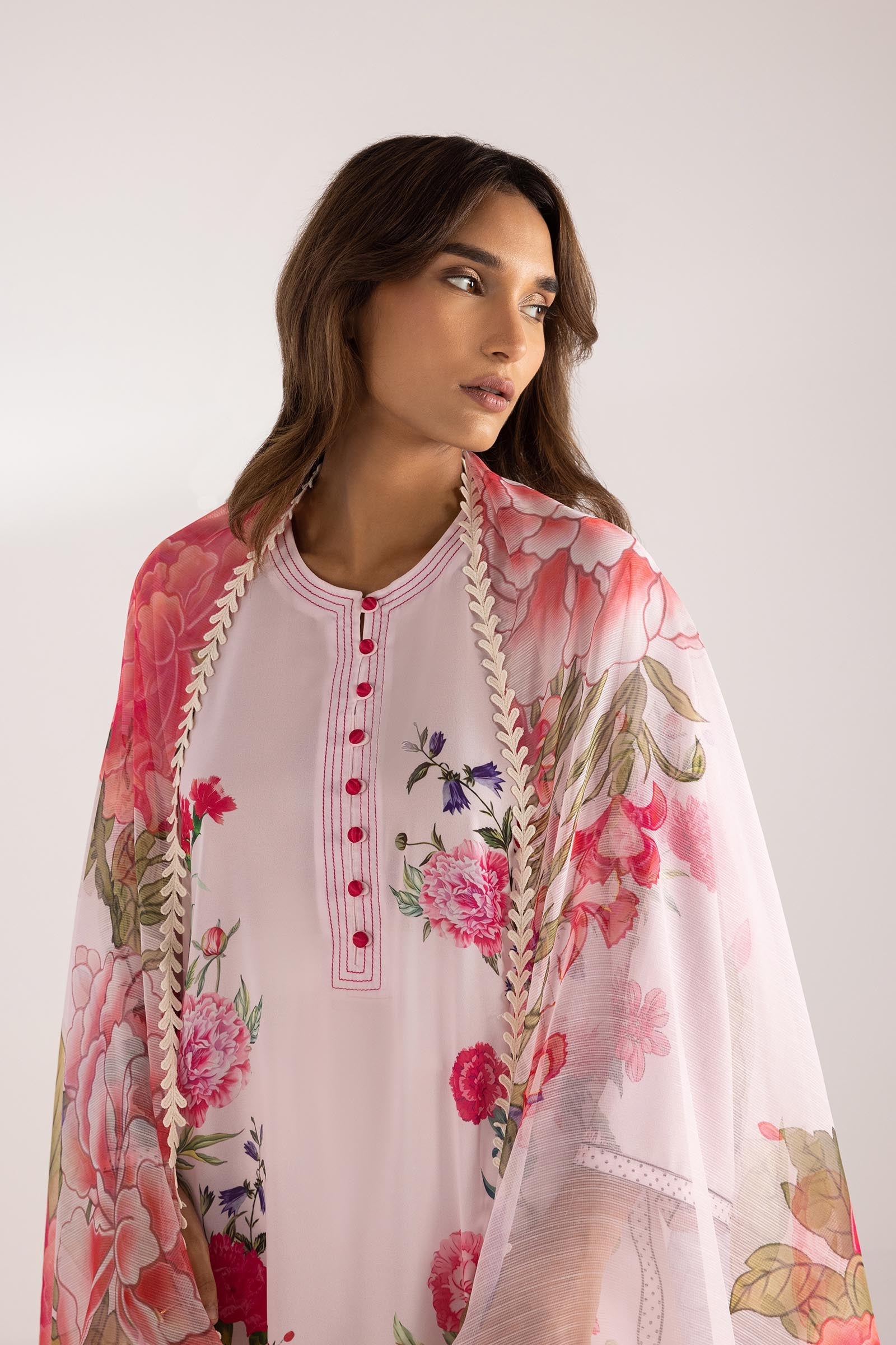 3 PC Embroidered Suit