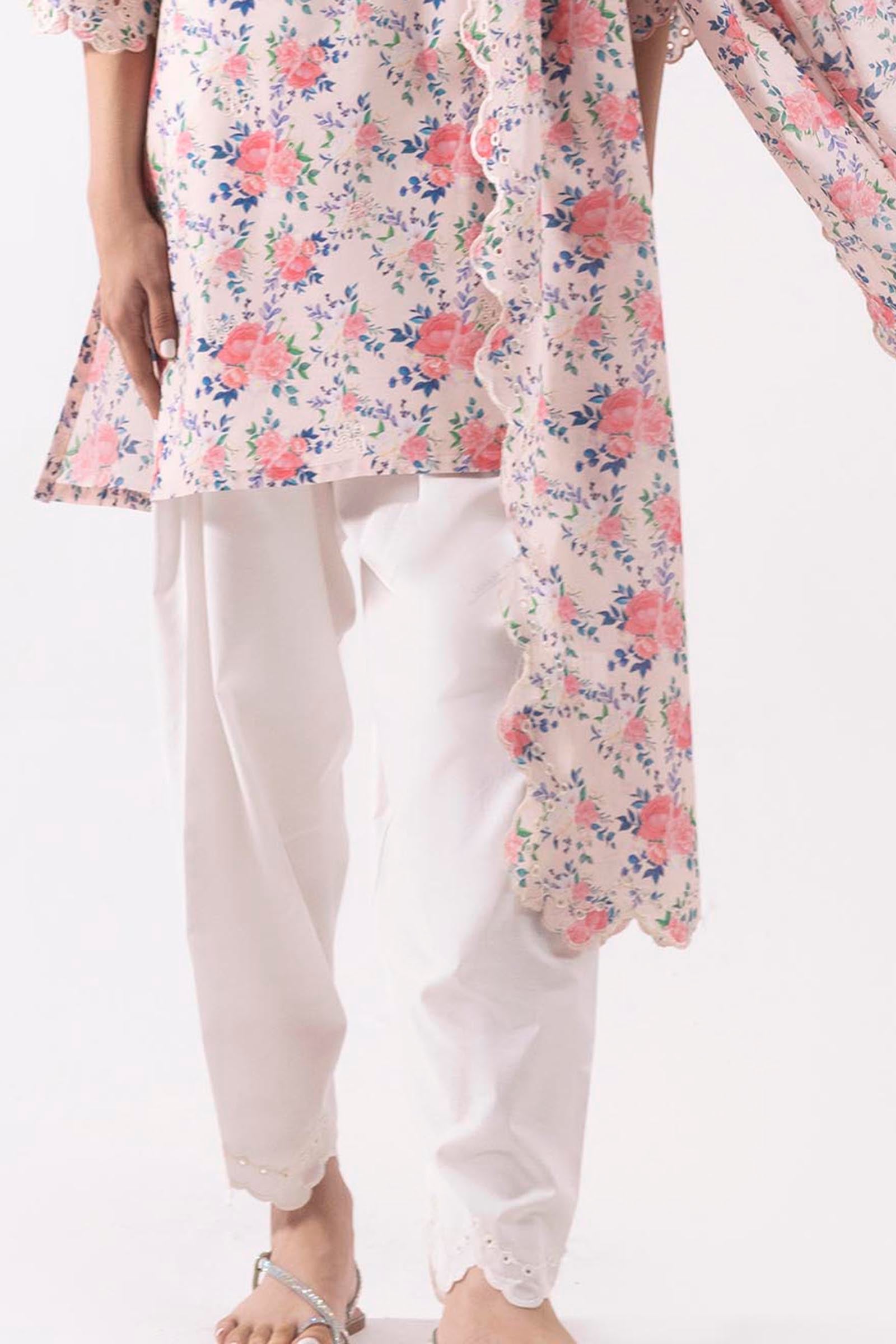 Stitched Embroidered Shalwar