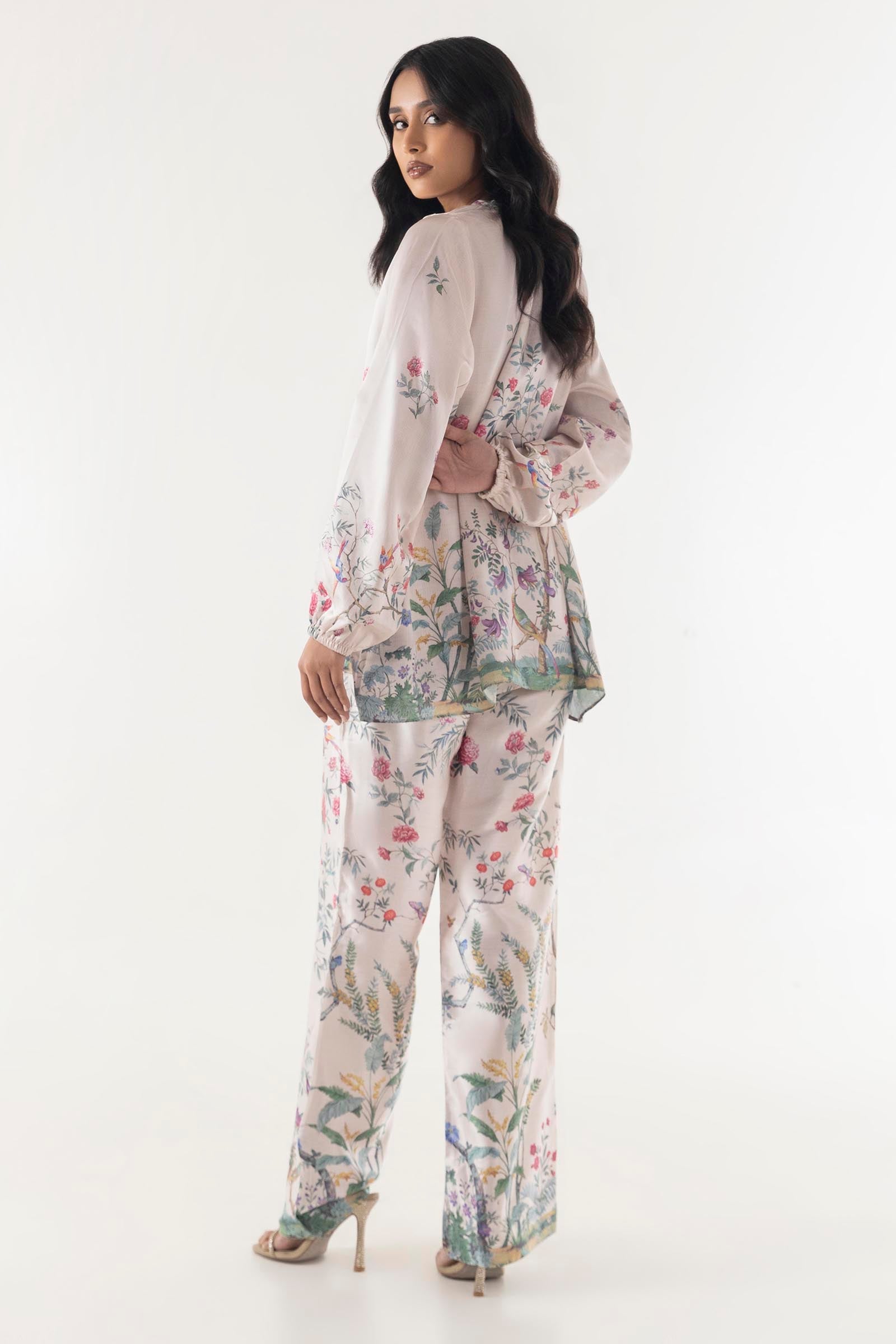 Stitched Printed Cord Set