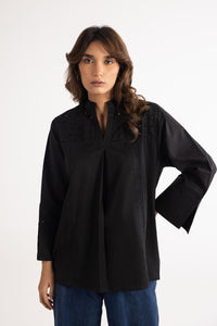 Stitched Embroidered Wesst Lawn Shirt