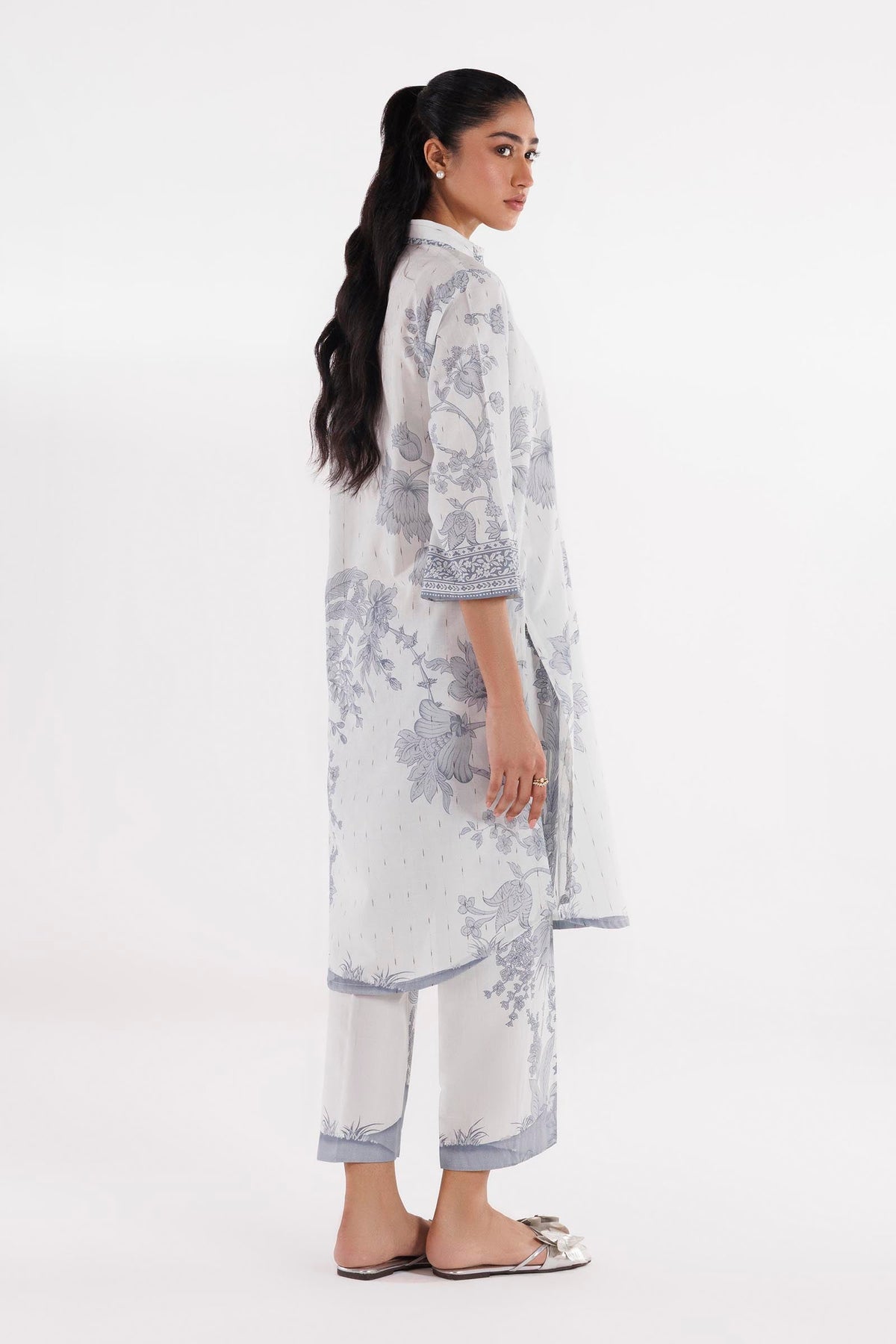 Stitched Printed Shirt + Culotte