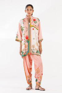 Stitched Printed Linen Shirt + Shalwar