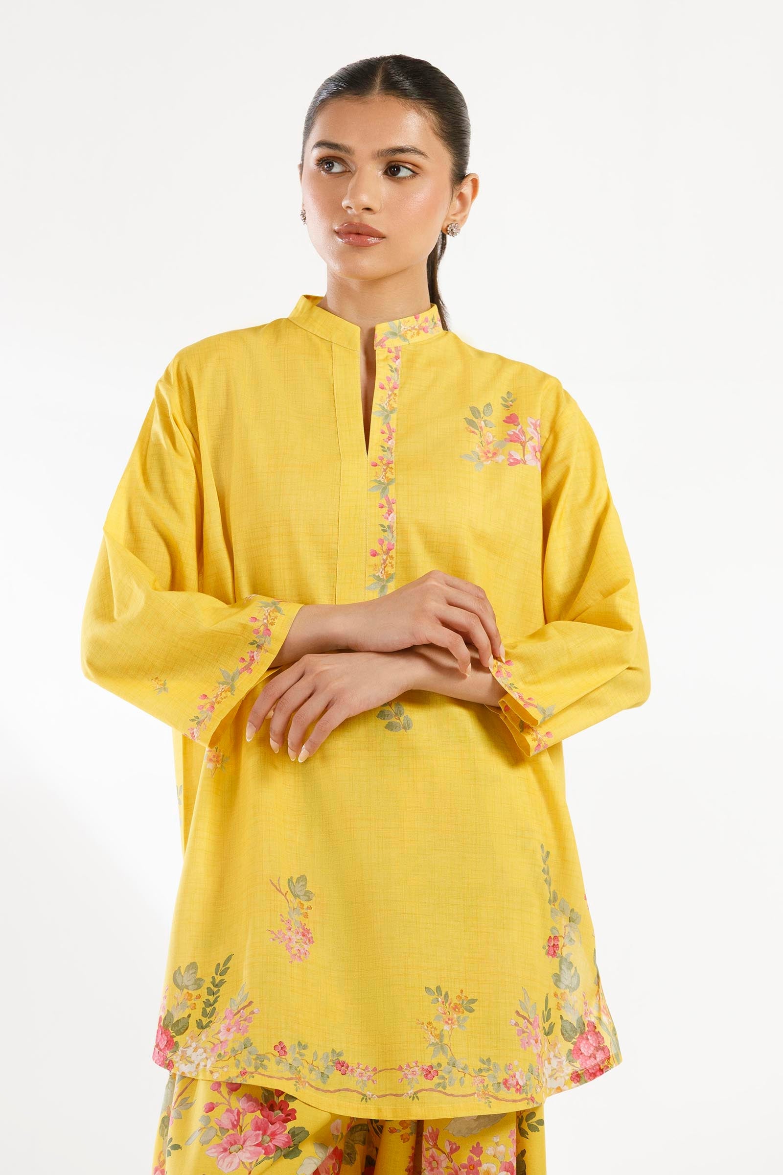 Stitched Printed Lawn Shirt+ Shalwar