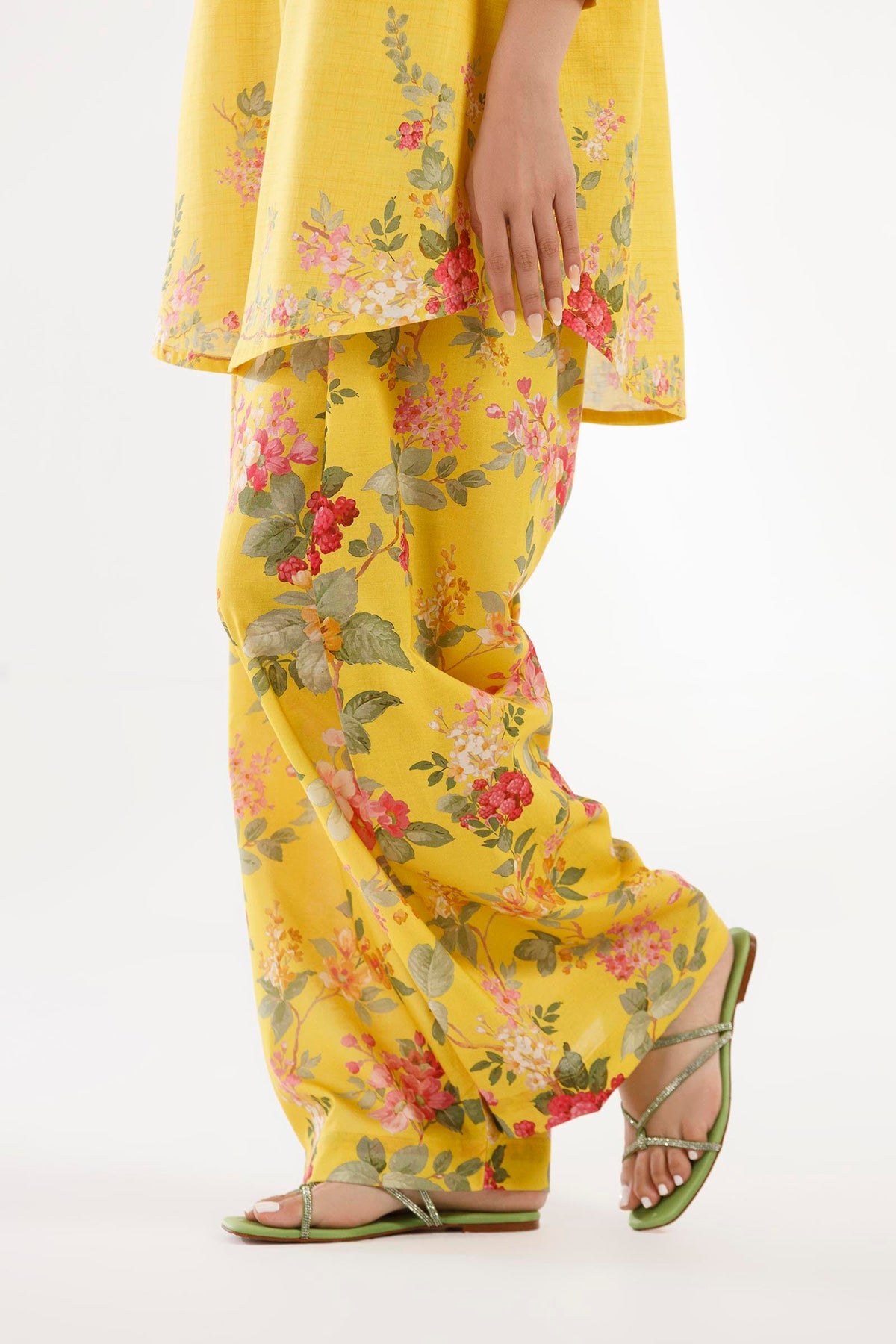Stitched Printed Lawn Shirt+ Shalwar