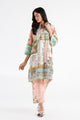 Stitched Printed Lawn Shirt+ Culotte