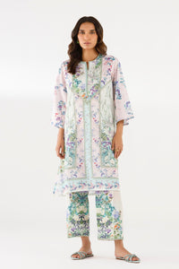Stitched Printed Lawn Shirt+ Culotte