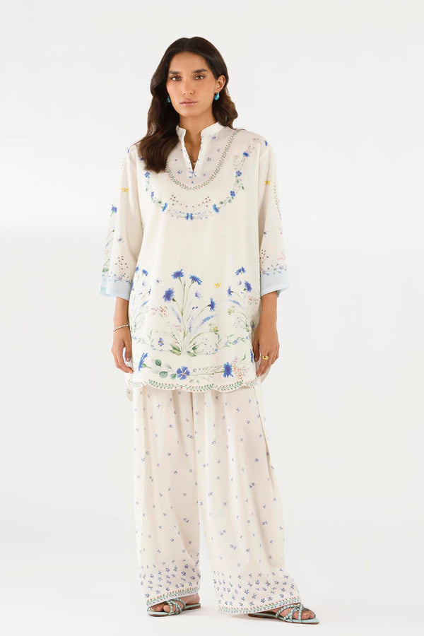 Stitched Printed Lawn Shirt+ Shalwar