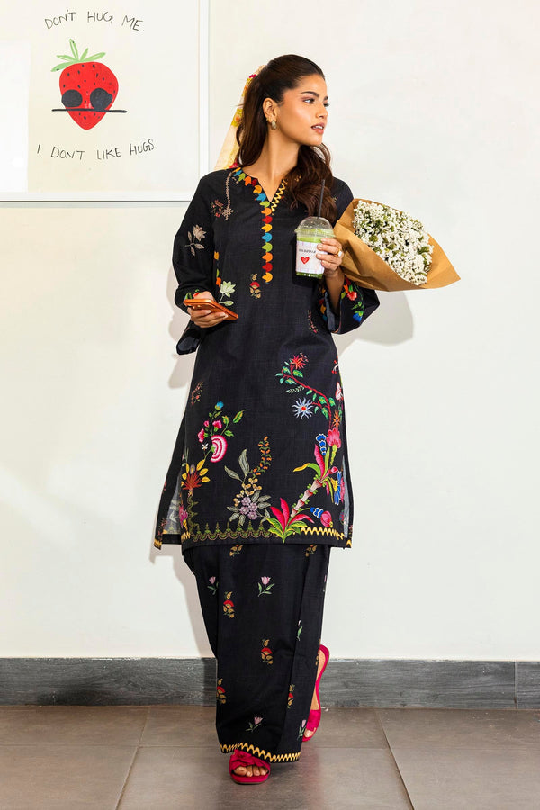 Stitched Printed Lawn Shirt+ Shalwar