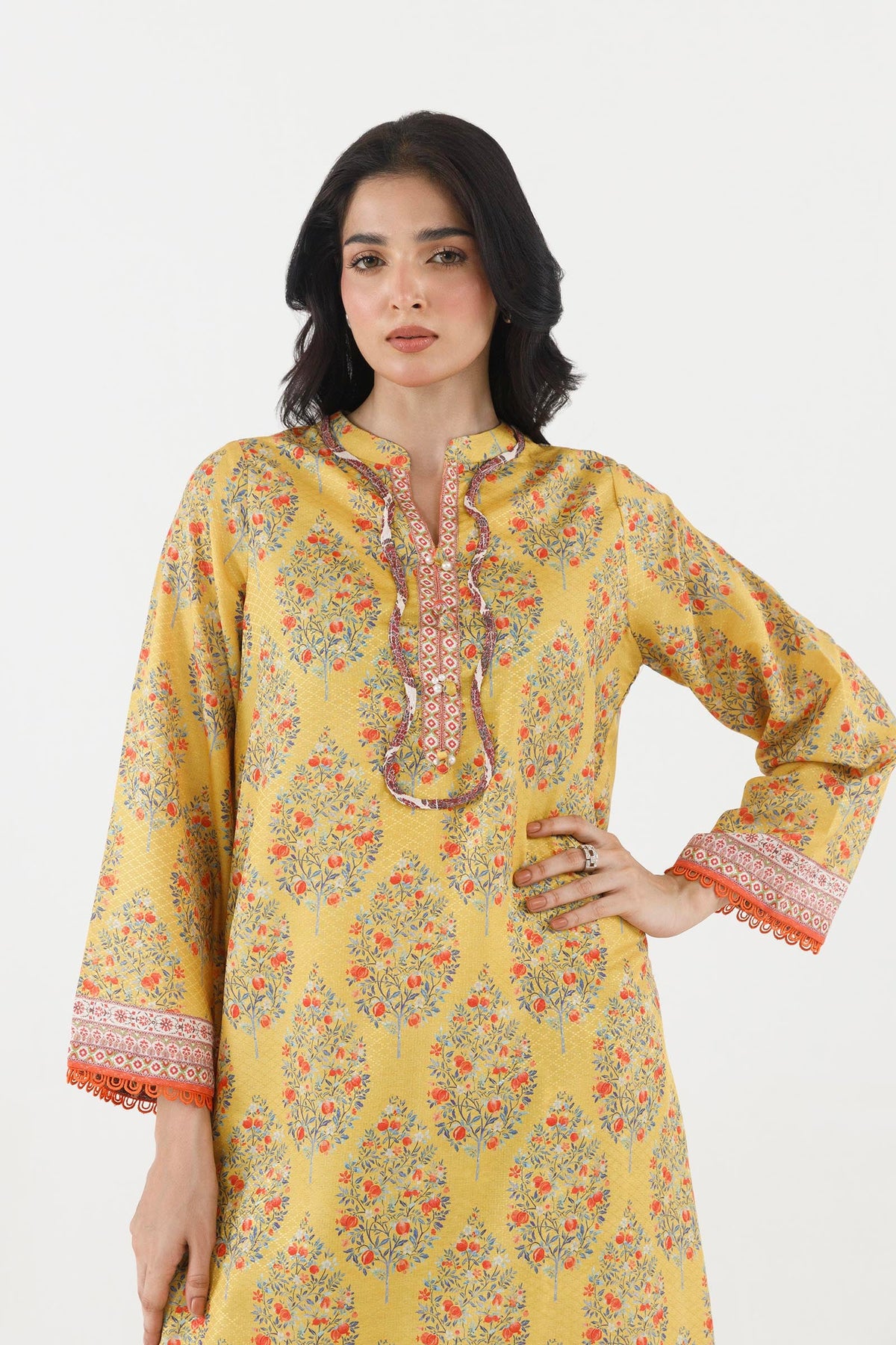 Stitched Printed Dobby Shirt+ Shalwar