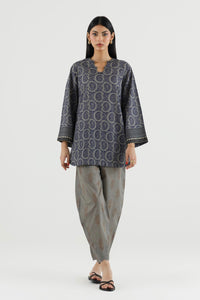 Stitched Printed Lawn Shirt+ Culotte