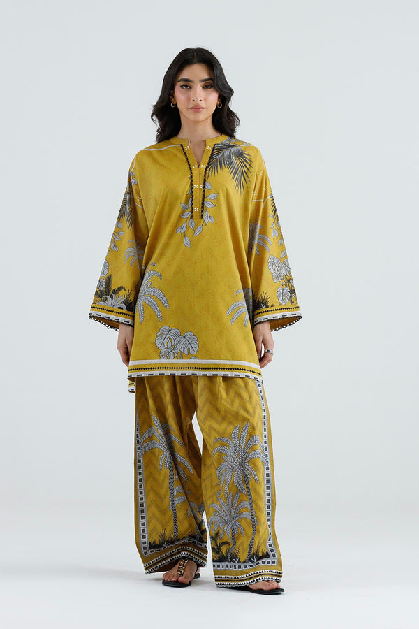 Stitched Printed Lawn Shirt+ Shalwar