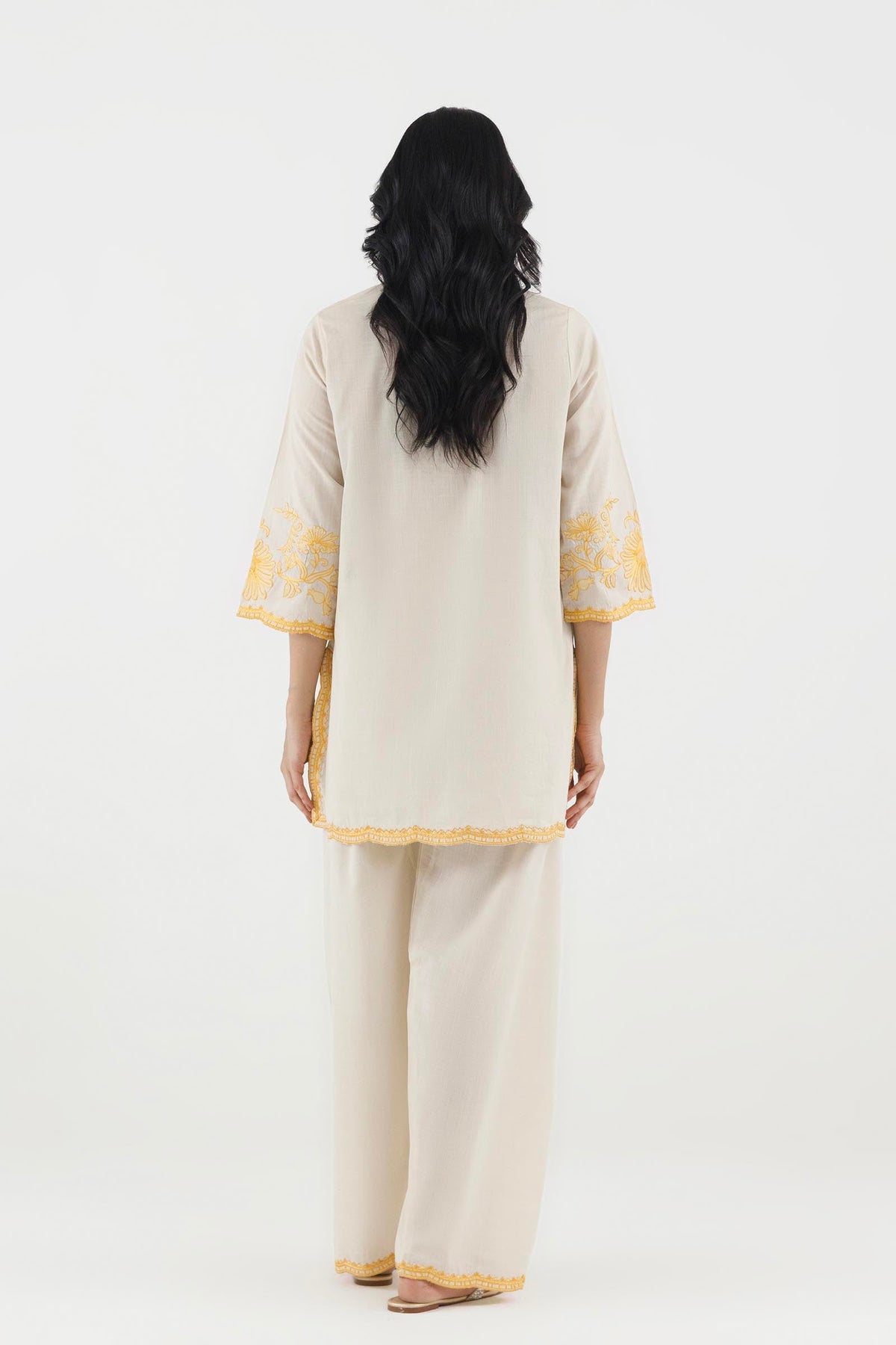 Stitched Embroidered Lawn Shirt+ Shalwar