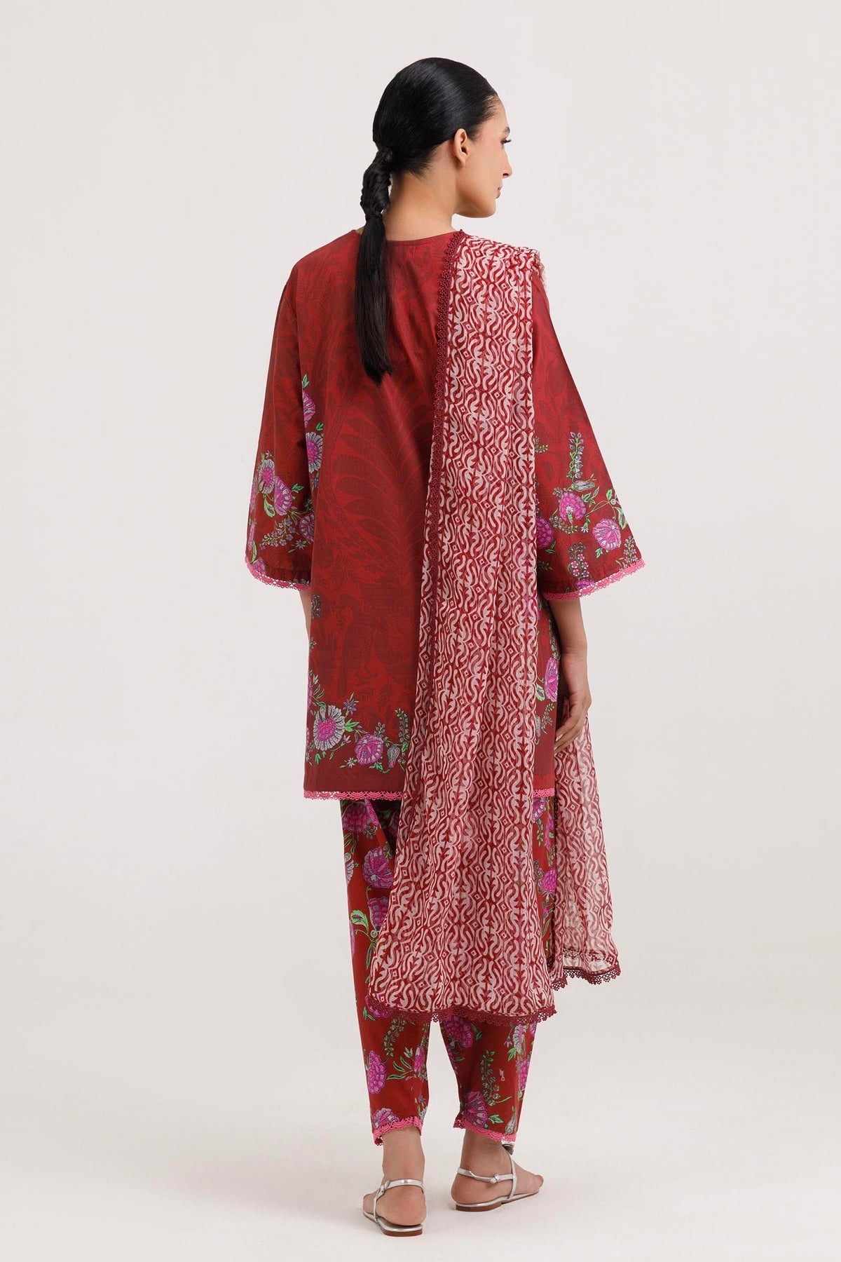Stitched Printed Lawn Suit