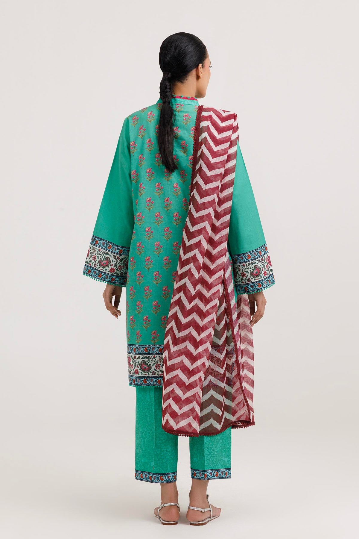 Stitched Printed Lawn Suit
