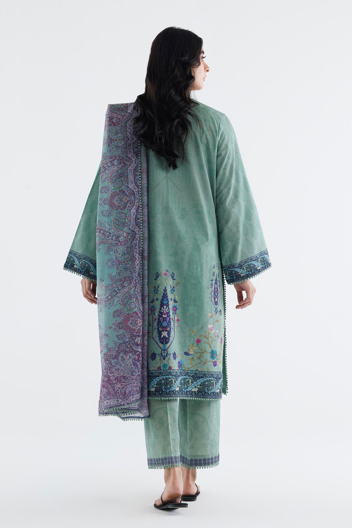 Stitched Printed Lawn Suit