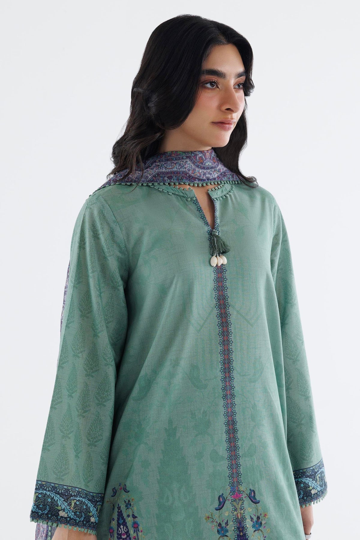 Stitched Printed Lawn Suit