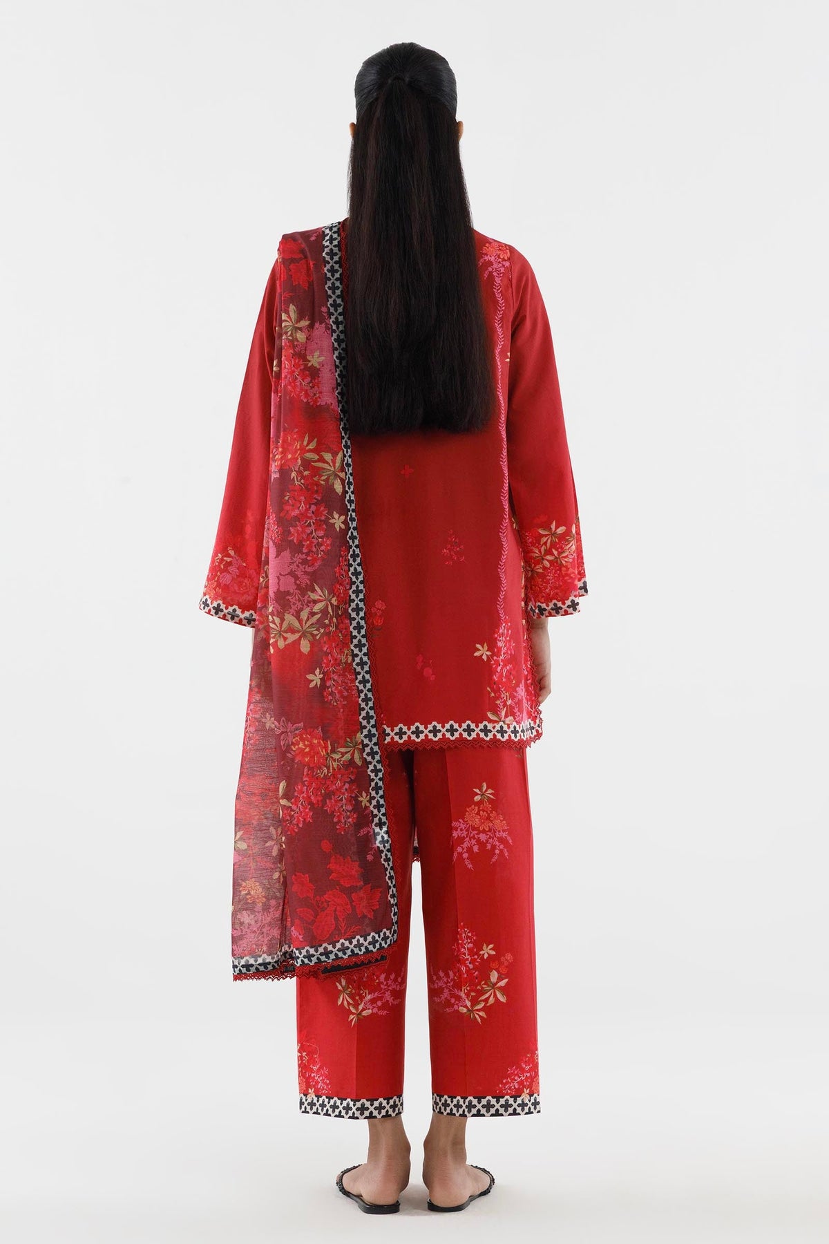 Stitched Printed Lawn Suit