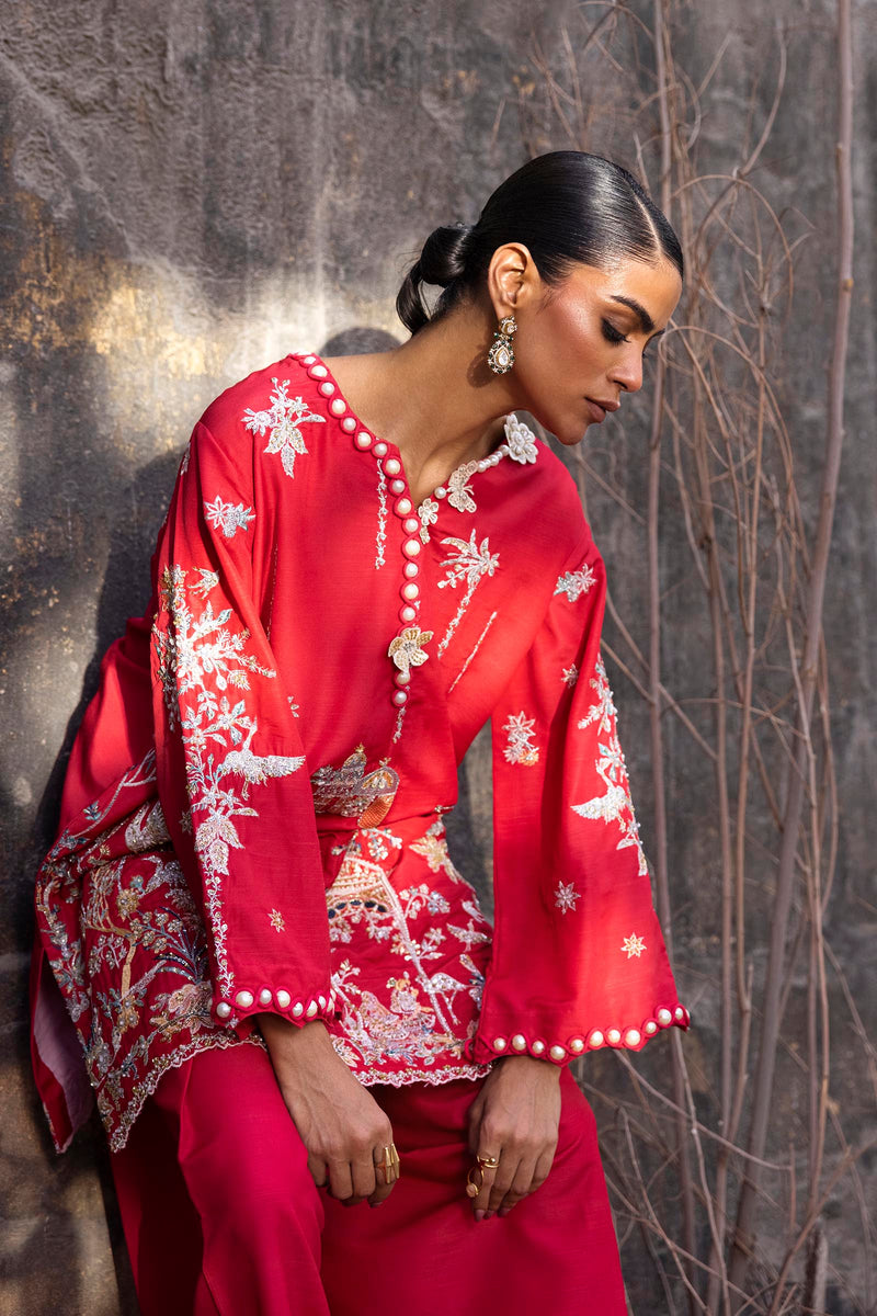 Stitched Muzlin Lawn Suit