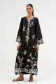 Stitched Embroidered Raw Silk Shirt+ Culotte