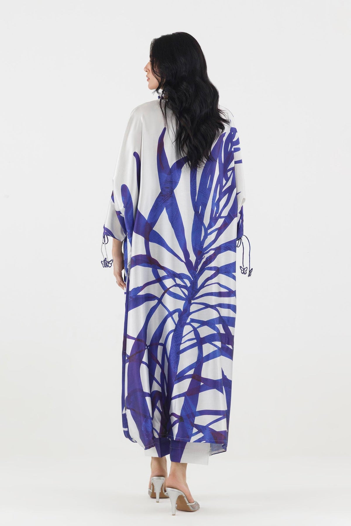 Stitched Printed Satin Shirt+ Culotte