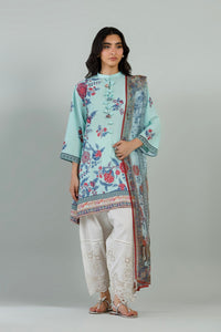 Stitched Printed Crepe Shirt+ Dupatta