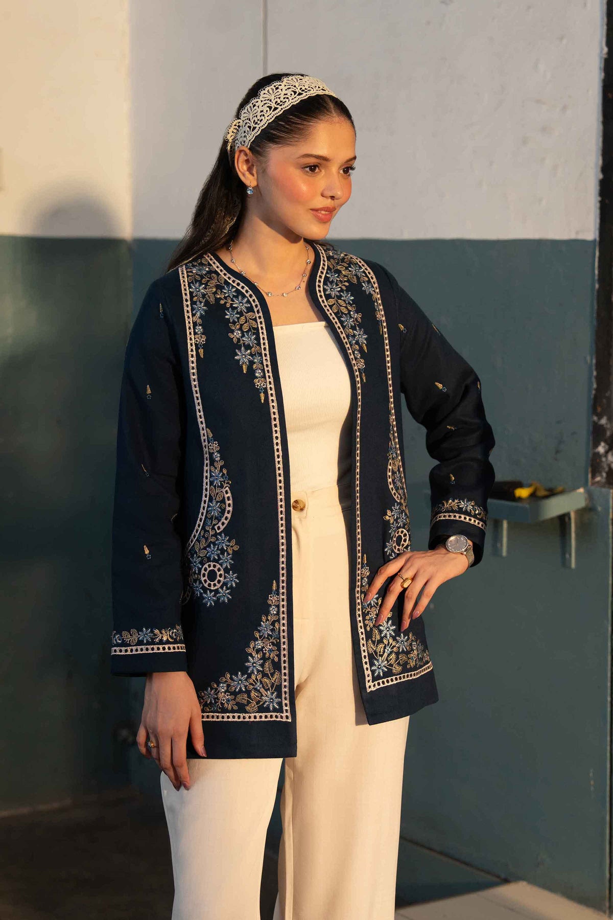 Embroidered Jacket - ST1JE-PRET26WV2-8