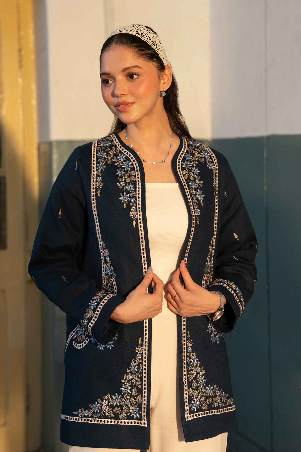 Embroidered Jacket - ST1JE-PRET26WV2-8