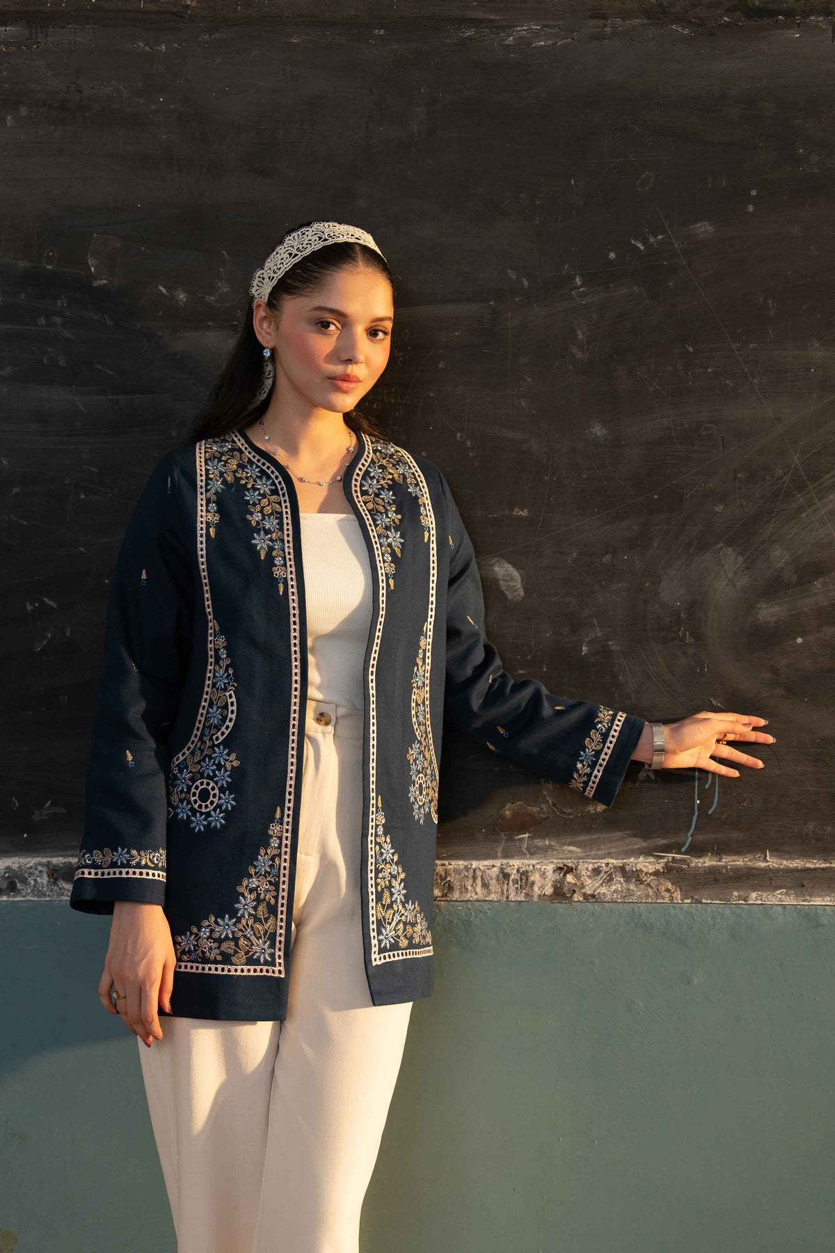 Embroidered Jacket - ST1JE-PRET26WV2-8