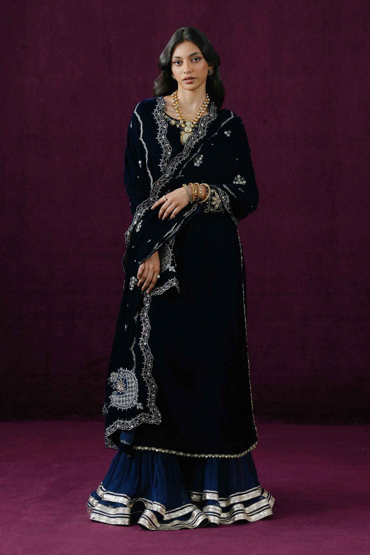 EMBROIDERED SHAWL - ST1PE-BOUT26WV1-20