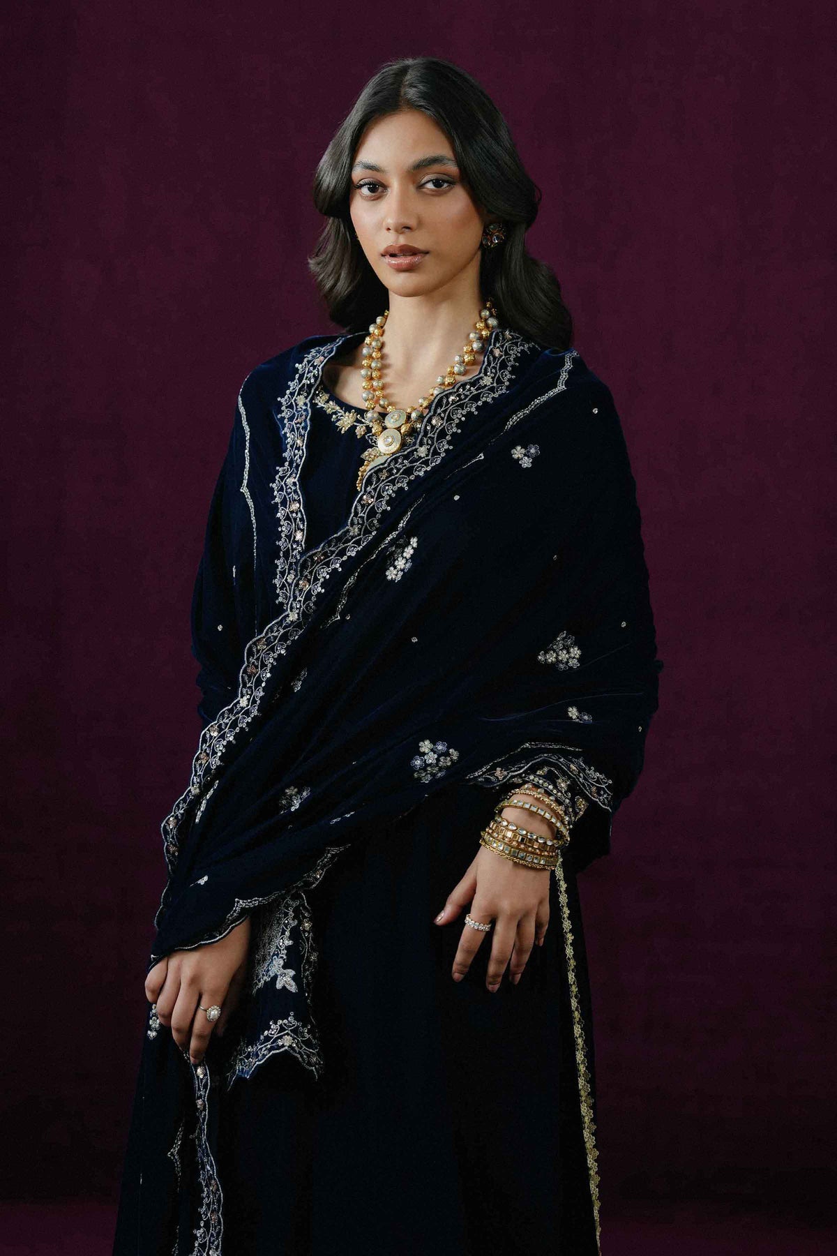 EMBROIDERED SHAWL - ST1PE-BOUT26WV1-20