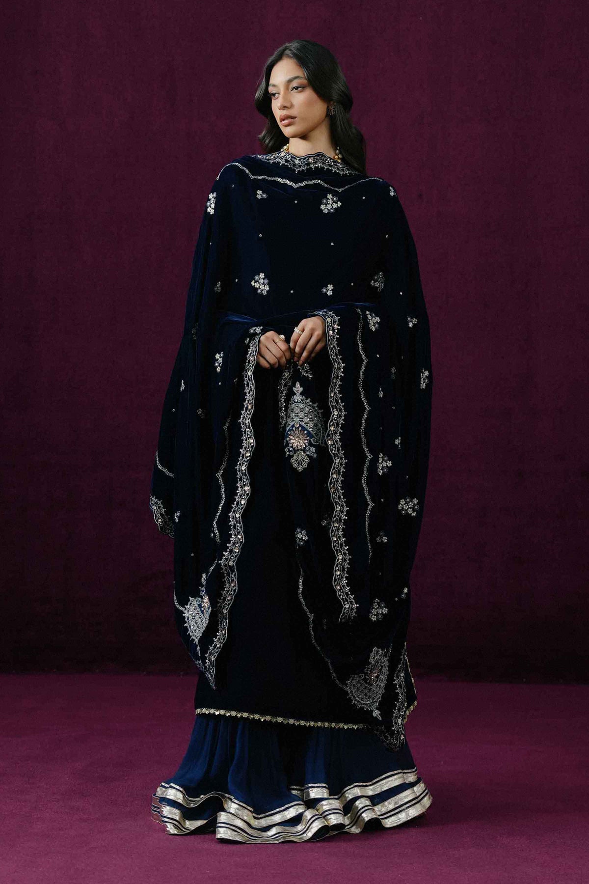 EMBROIDERED SHAWL - ST1PE-BOUT26WV1-20