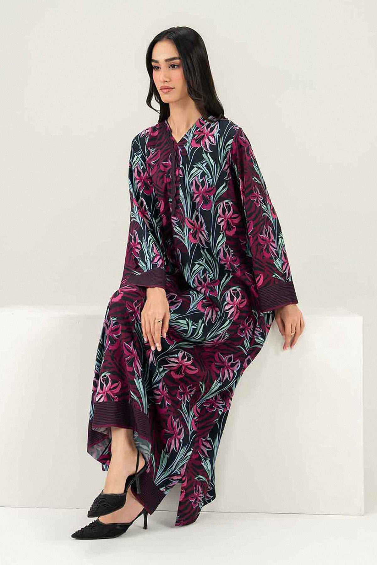 Printed Jalabiya - ST1S-JALA26WV2-14