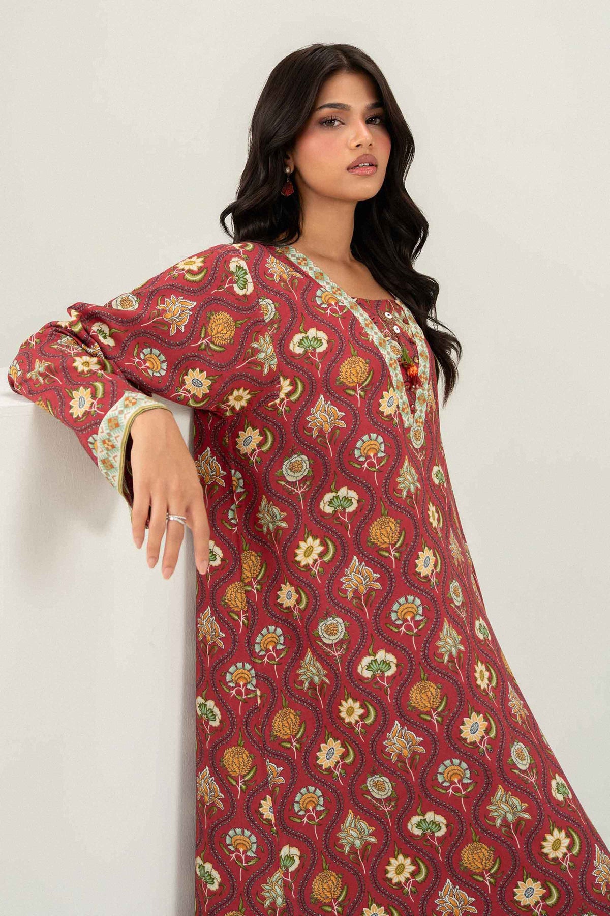Printed Jalabiya - ST1S-JALA26WV2-2