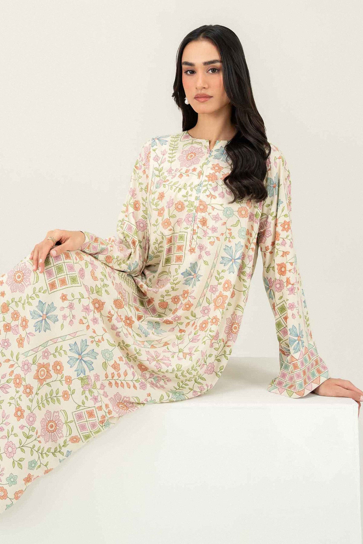 Printed Dress - ST1S-JALA26WV2-6